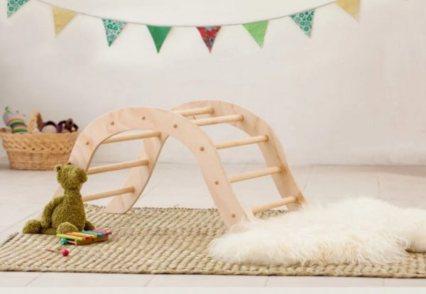 Triangle Kletterer Kletterbrett Montessori für Kinder und Kleinkinder Möbel Kletterdreieckure Pickler Art – Bild 5