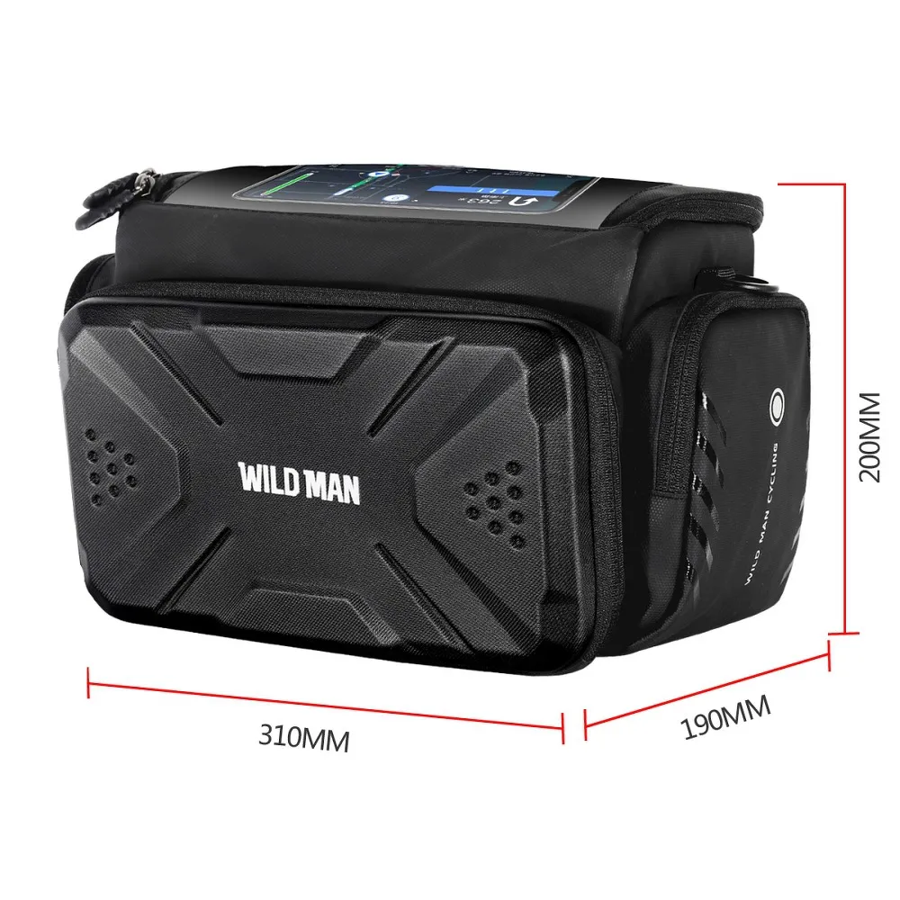 WILDMAN 4L Tasche mit Lenkerabdeckung Ninebot Xiaomi Soflow Viron Denver uvm – Bild 2