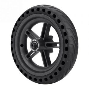 CityBlitz Reifen hinten mit Felge Bremsscheibe Vollgummi