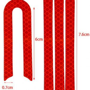 Alternative view of Xiaomi M365 1S Pro 2 4 Stück Reflektor Rot Vorne Hinten