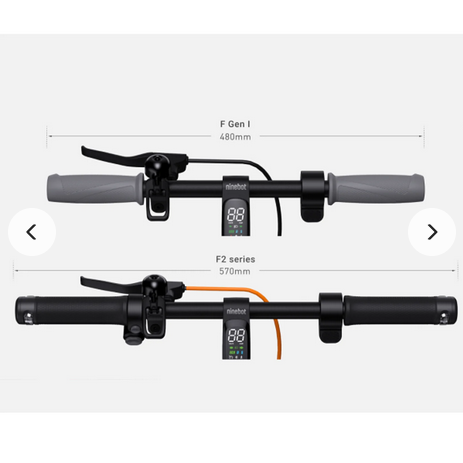 Ninebot F2 F2 Plus F2 Pro Original Lenker Handlebar – Bild 2
