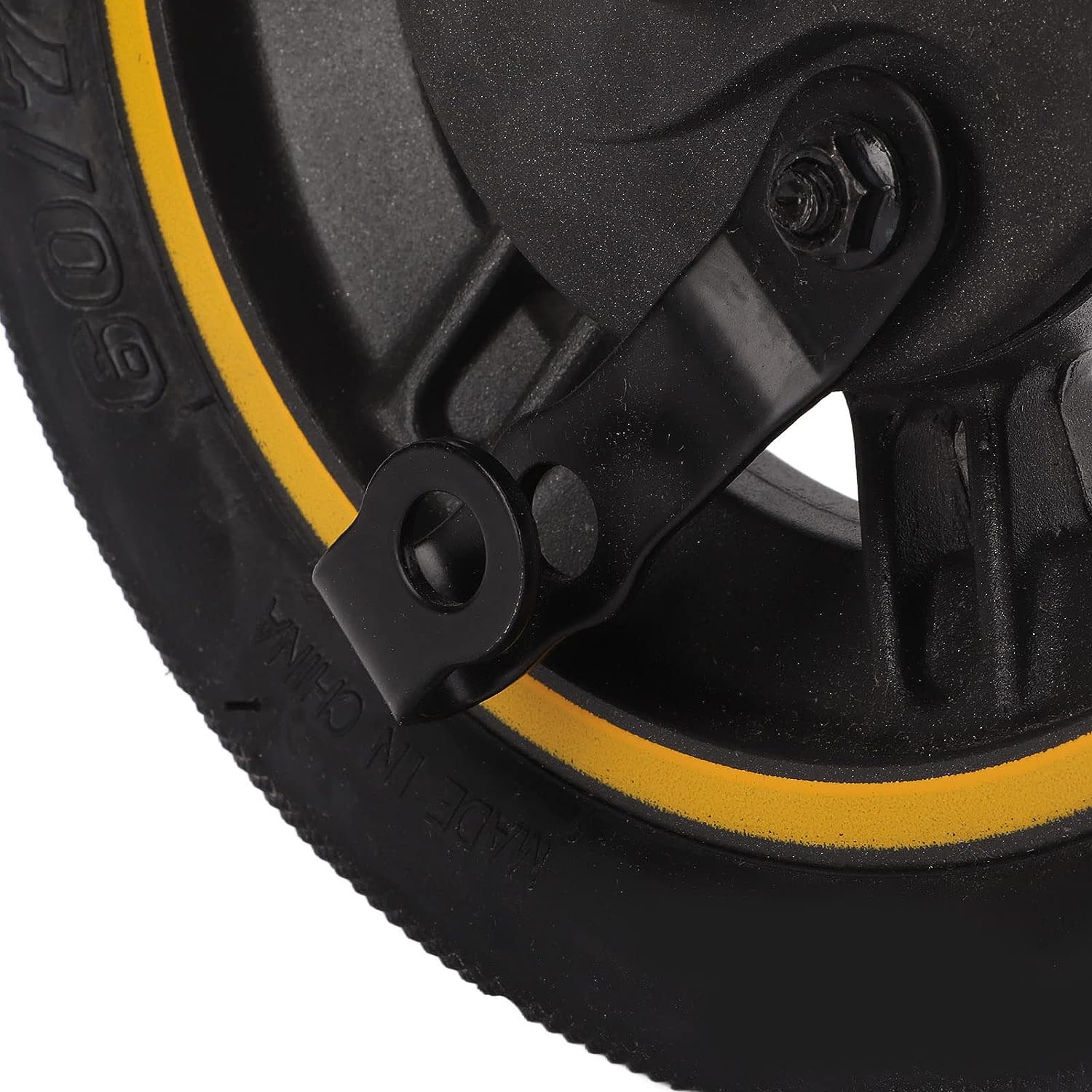 60/70-6.5 Ninebot G30D G30LD 2 Gen Reifen Gelb mit Tubeless Felge Bremse – Bild 2