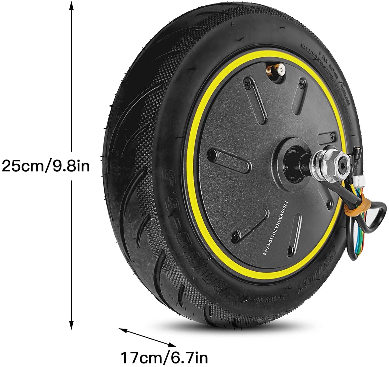 350 Watt Ninebot G30D G30L Max Reifen mit Motor geeignet – Bild 3