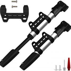 E Scooter E Bike Handpumpe Fahrrad Pumpe mit Ventil Set Adapter