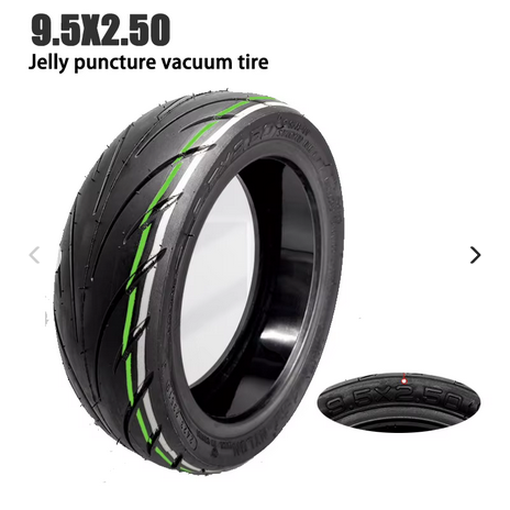 9.5x2.5 Tubeless Pannenschutz Reifen Gel Niu KQi3 KQi3 Sport KQi3 Pro Niu KQi2 Reifen – Bild 2