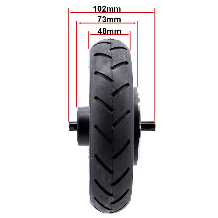 Ninebot E2 E2 Plus Original Hinten Felge mit Reifen Rear Wheel Ersatz – Bild 3