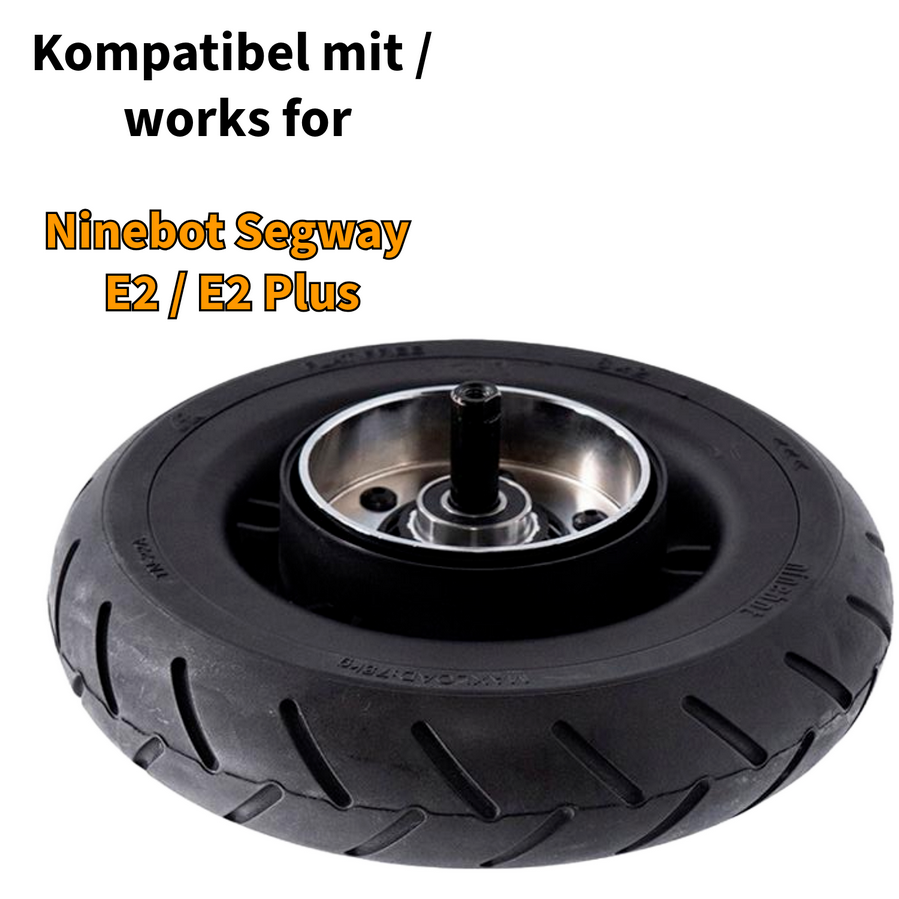 Ninebot E2 E2 Plus Original Hinten Felge mit Reifen Rear Wheel Ersatz – Bild 2