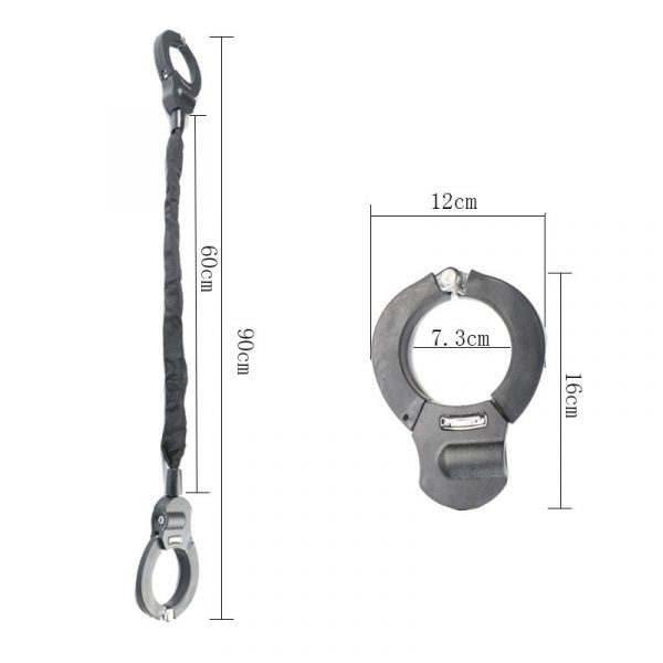 Handschellen-Schloss mit Schlüssel für Soflow SO2 Air, 2 Gen, 3 Gen, Zero