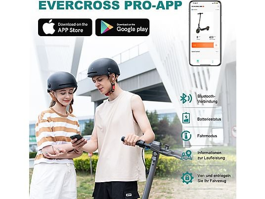 EVERCROSS EV10S MAX 15.6 Mah Faltbarer Elektroroller (ABE) – Bild 4