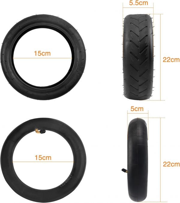 Soflow S02 Ersatz Schlauch Mantel So2 Set 8,5 8.5 Zoll Reifenv